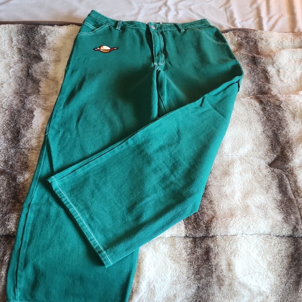 Green Men's Pants